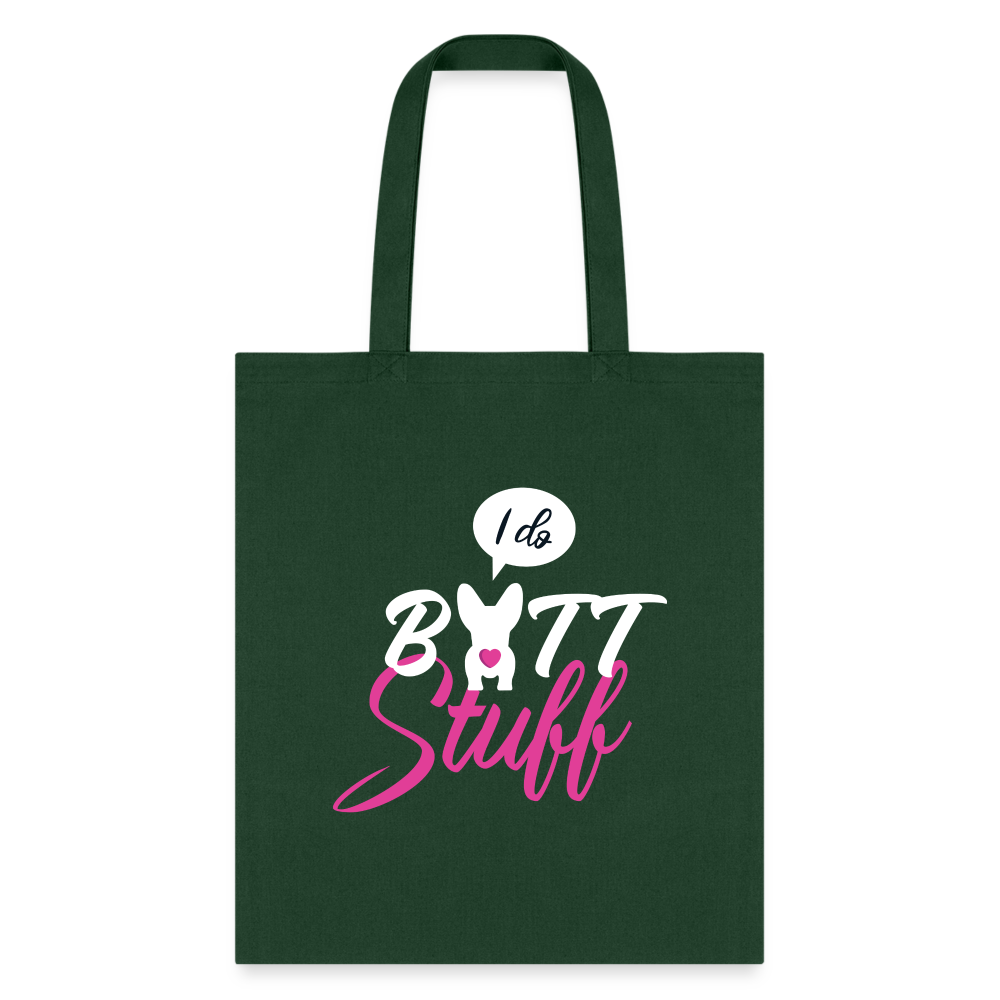 I Do Butt Stuff Tote Bag - Funny Graphic Cotton Canvas Shoulder Tote